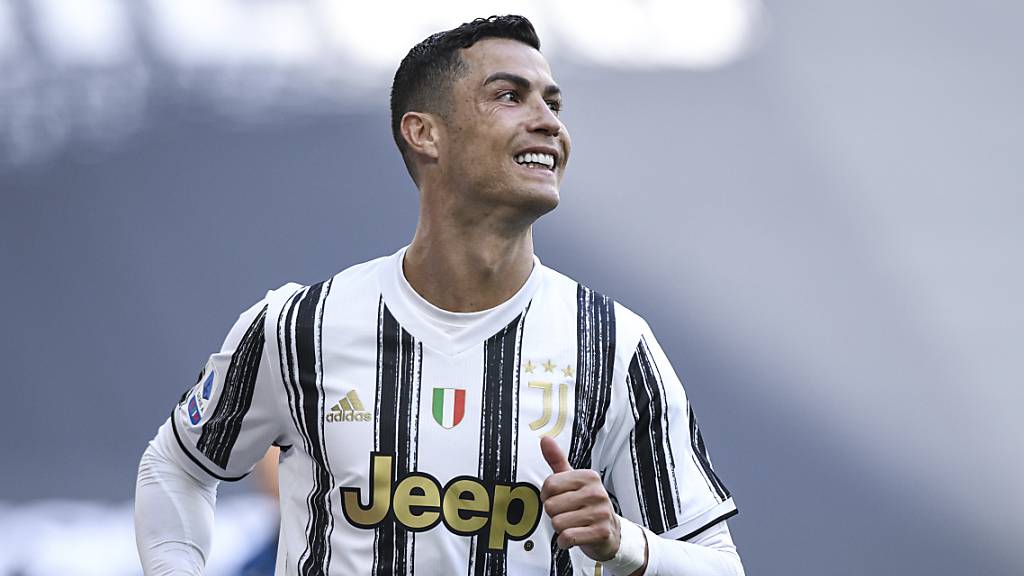 Cristiano Ronaldos diebische Freude nach dem erfolgreichen Penalty-Nachschuss zum 1:0.