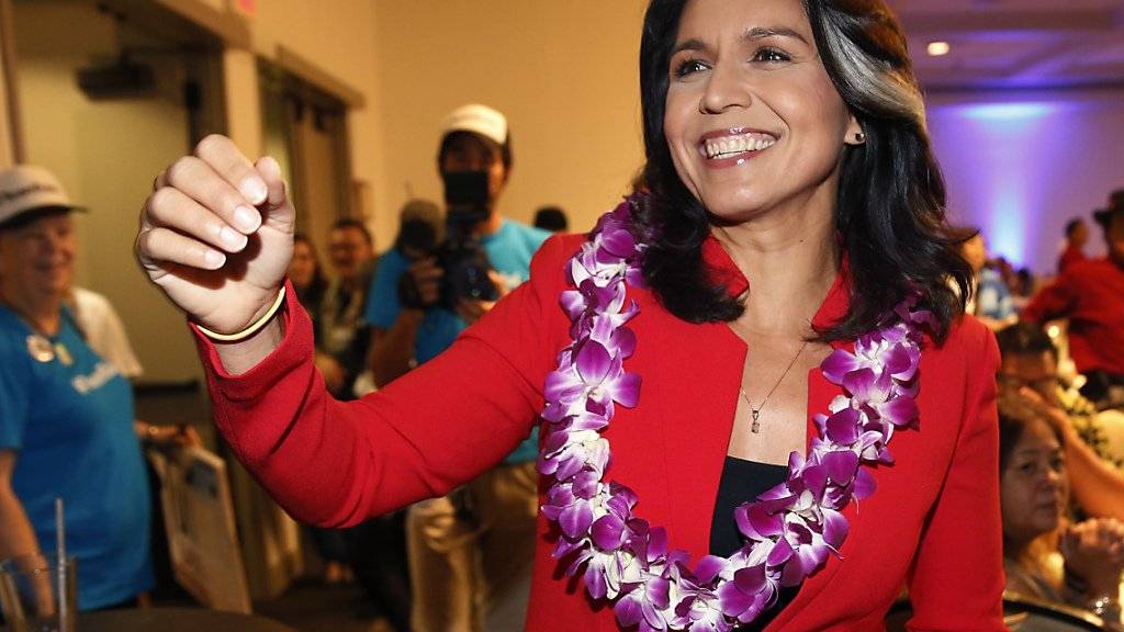 Will bei der US-Präsidentschaftswahl 2020 gegen Amtsinhaber Donald Trump antreten: die demokratische Abgeordnete Tulsi Gabbard aus Hawaii. (Archivbild)