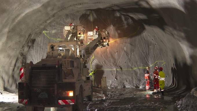 Reporterin löst Sprengung auf Gotthard-Baustelle aus