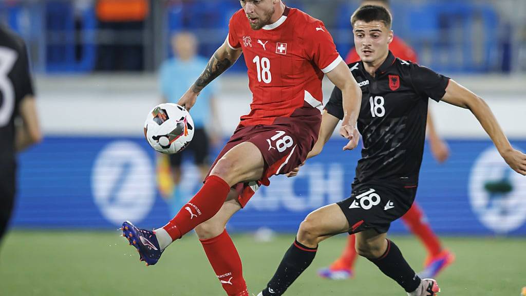 Die Niederlage gegen Albanien soll die einzige bleiben: Bradley Fink und die Schweizer U21-Nationalmannschaft haben die Qualifikation für die EM-Endrunde in den eigenen Füssen