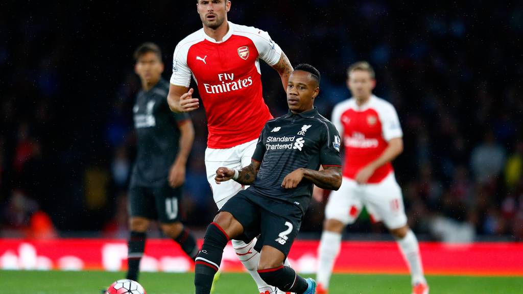 *** during the Barclays Premier League match between Arsenal and Liverpool at the Emirates Stadium on August 24, 2015 in London, United Kingdom.