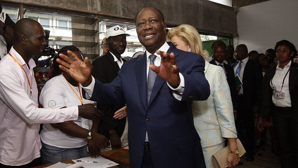Ivorischer Präsident für weitere fünf Jahre: Alassane Ouattara hat die Wahl gewonnen.