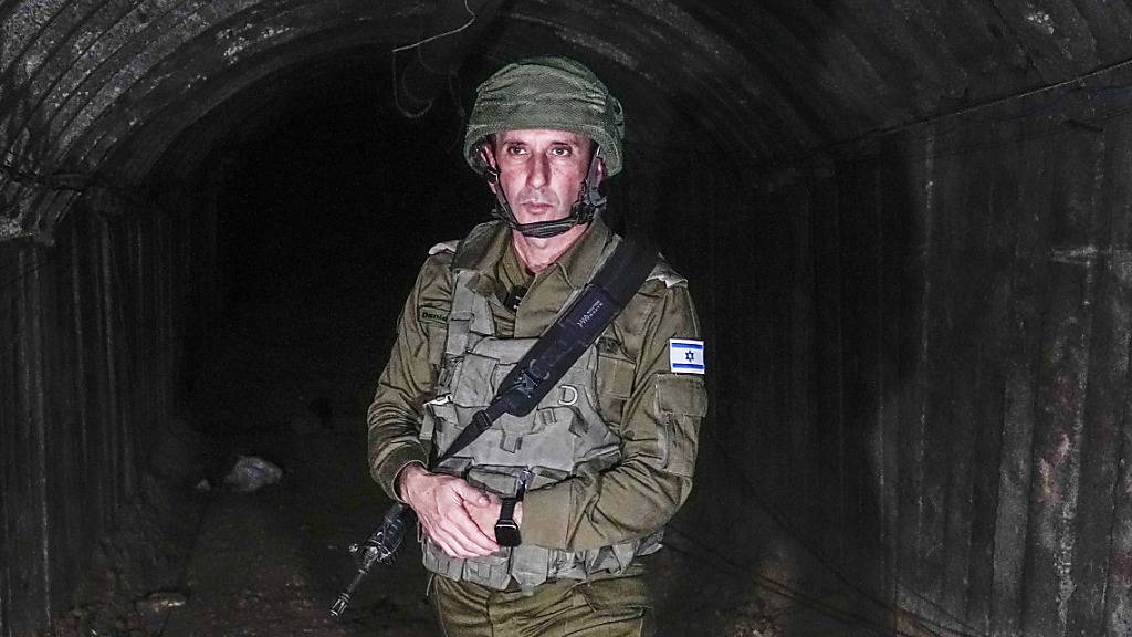 ARCHIV - Daniel Hagari ist der Sprecher des israelischen Militärs. Foto: Ariel Schalit/AP/dpa