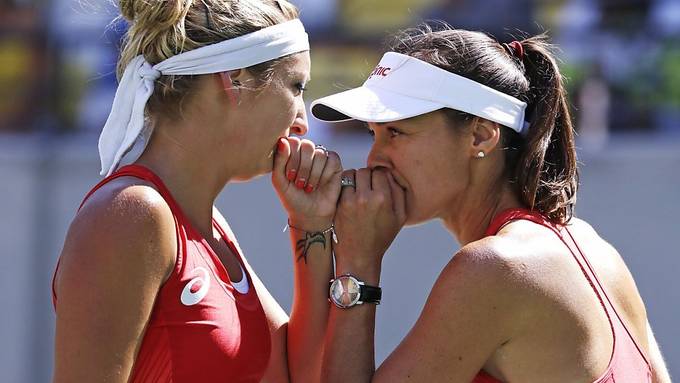 Bacsinszky/Hingis verlieren Final um Gold gegen Russinnen 4:6, 4:6