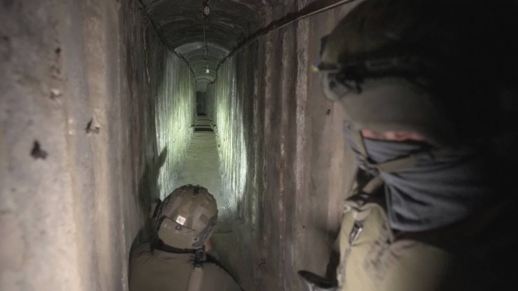 Die Hamas hat nach Angaben des israelischen Militärs unter dem Gazastreifen ein weit verzweigtes Tunnelsystem angelegt. Foto: Victor R. Caivano/AP/dpa