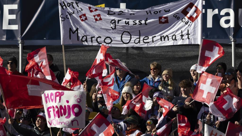 Viel Unterstützung für Marco Odermatt und Co. nicht nur von den Tribünen