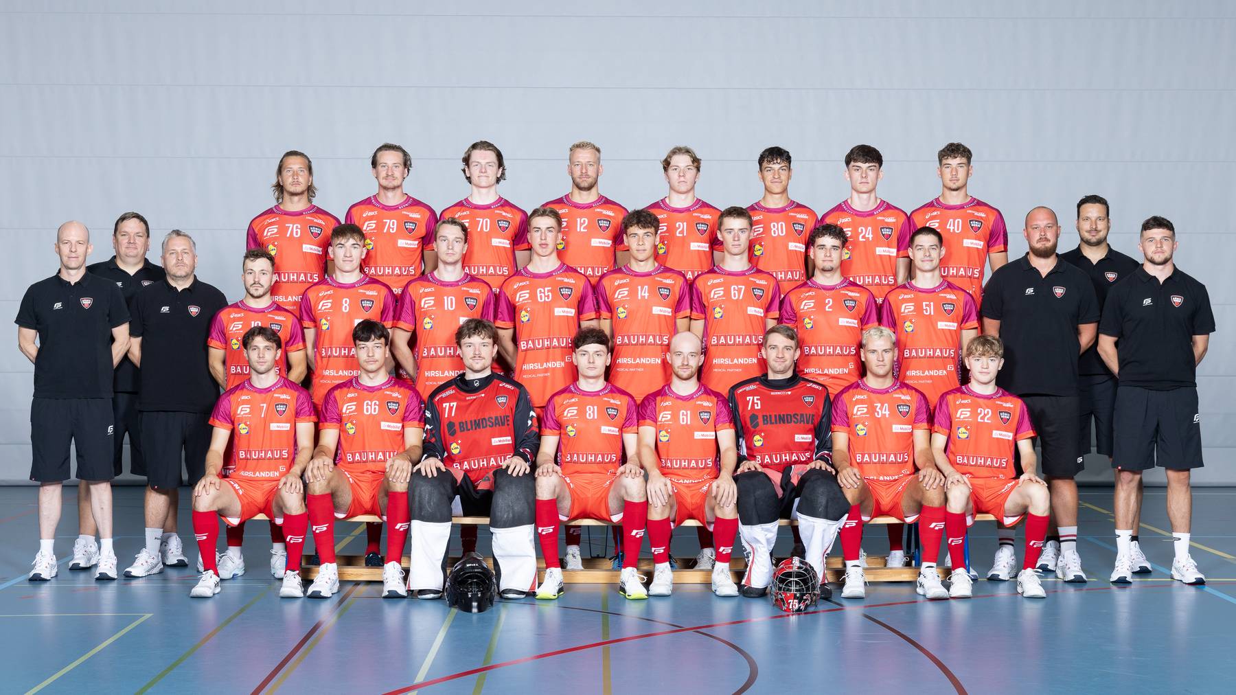 Mannschaftsfoto Floorball Köniz Bern Saison 24/25