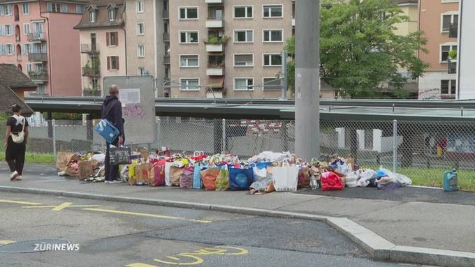 Abfallchaos in Wipkingen