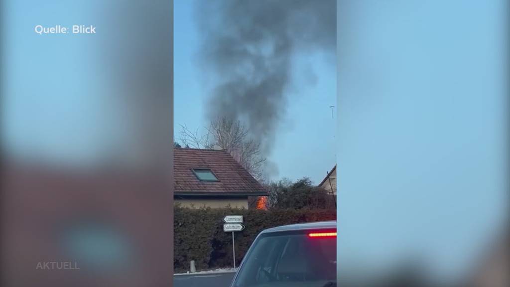 Nach Brandserie: Erleichterung in Bellach über Verhaftung von mutmasslichem Brandstifter