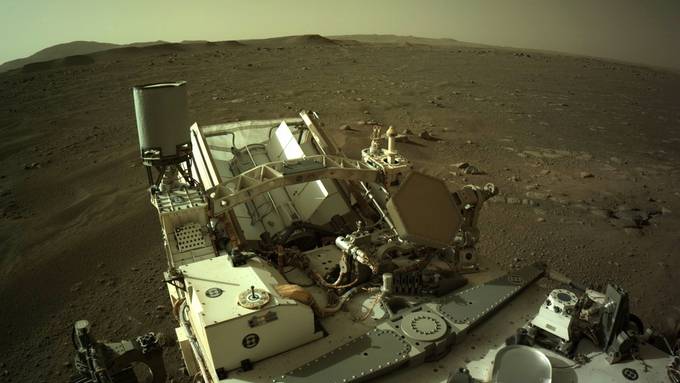 Rover «Perseverance» schickt erstmals Audio-Aufnahme von Mars-Fahrt