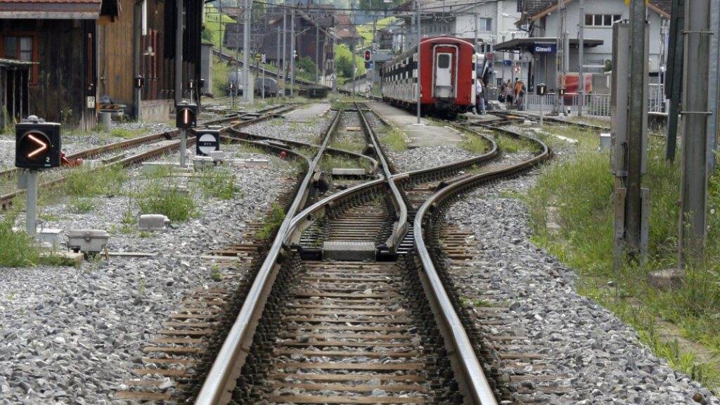 Unterbruch im Bahnverkehr zwischen Sarnen und Giswil aufgehoben