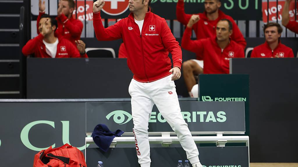 Einer der wichtigsten Männer hinter den Erfolgen von Roger Federer und Stan Wawrinka: Davis-Cup-Captain und Tenniscoach Severin Lüthi