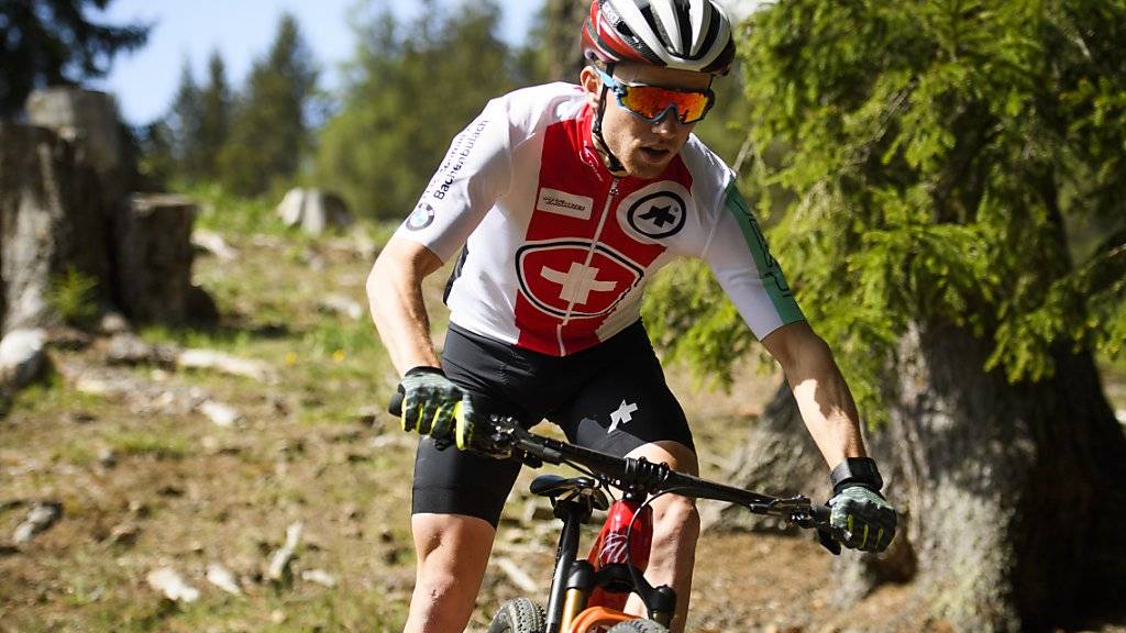 Mathias Flückiger holt sich erstmals den Schweizer Meistertitel im Cross Country