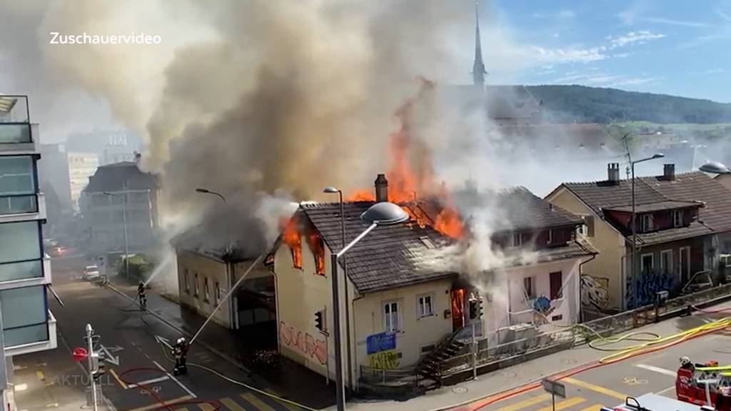 Zum dritten Mal brennt es in Olten in der gleichen Strasse