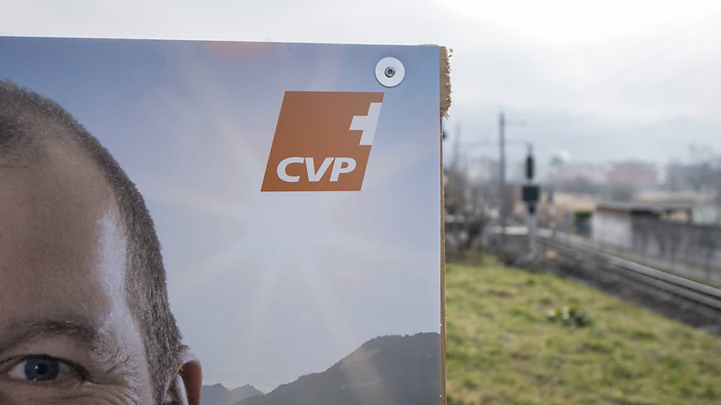 Wahlplakat der CVP Obwalden anlässlich der letzten Gesamterneuerungswahlen: Auch bei den nächsten Wahlen 2022 wird die Partei mit dem CVP im Namen antreten. (Archivaufnahme.