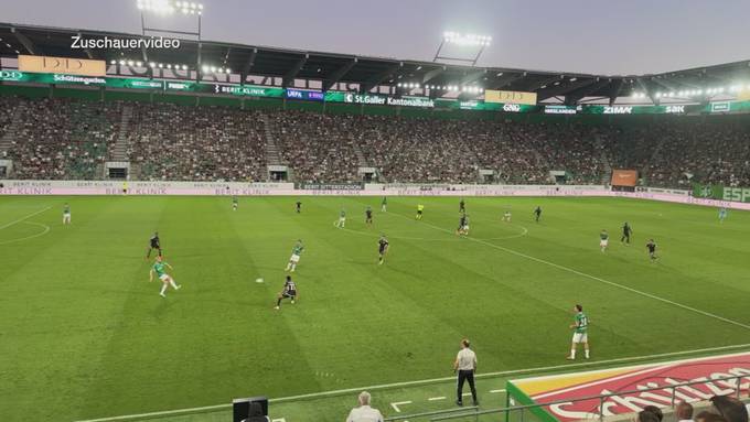 Einzug in die Playoffs: Der FC St.Gallen fertigt Sheriff ab