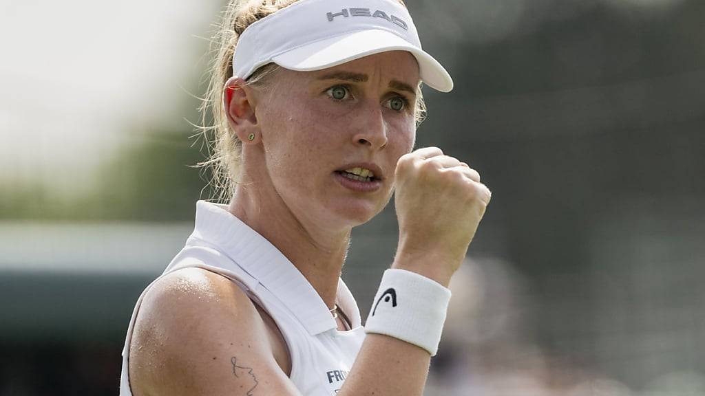 Jil Teichmann kann auf Stufe WTA endlich wieder einmal jubeln