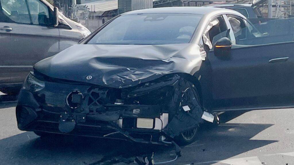 Auf der Kantonsstrasse Buchrain kam es wegen des Unfalls zu Verkehrsbehinderungen.