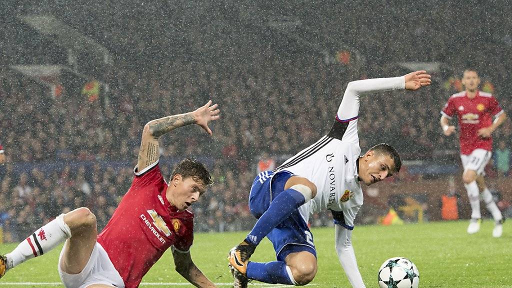 Der FC Basel wehrte sich gegen Manchester United nach Kräften, bezog letztlich aber eine klare Niederlage