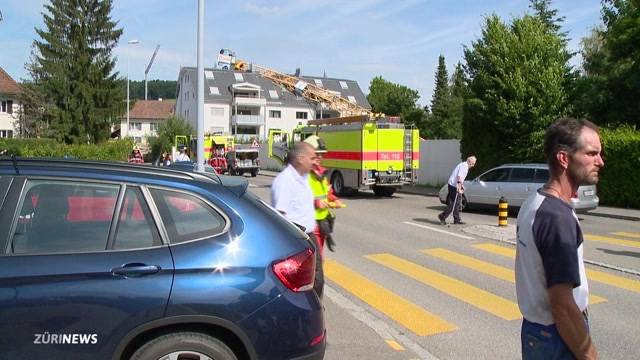 Augenzeugin berichtet vom Kranunfall in Urdorf