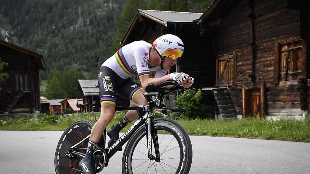 Rätselhafte Aufgabe: Zeitfahr-Weltmeister Rohan Dennis (hier an der Tour de Suisse) gab am Tag vor dem einzigen Einzel-Zeitfahren an der Tour de France überraschend auf
