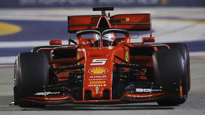 Sebastian Vettel gewinnt GP von Singapur vor Charles Leclerc