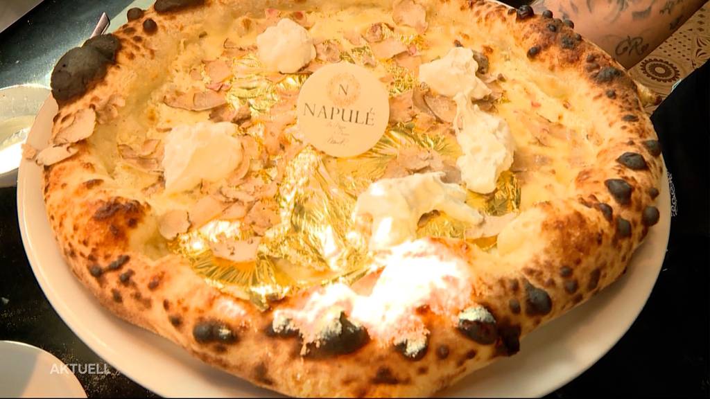 Kein Schnäppchen: 500 Franken für Pizza mit Gold