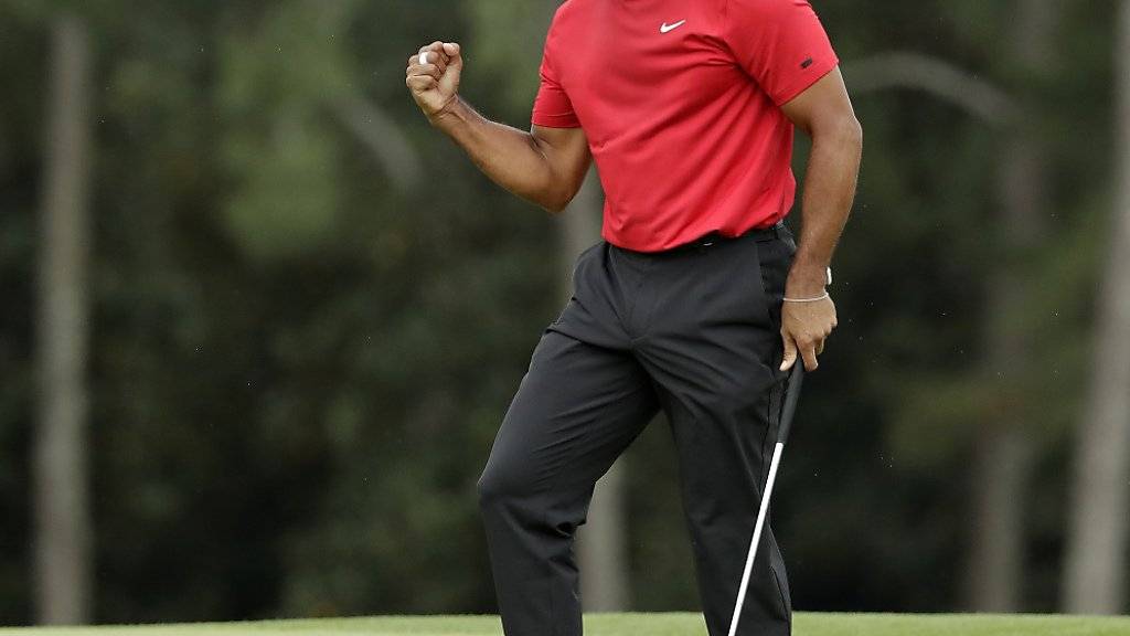 Tiger Woods ist derzeit an allen Fronten auf dem Vormarsch