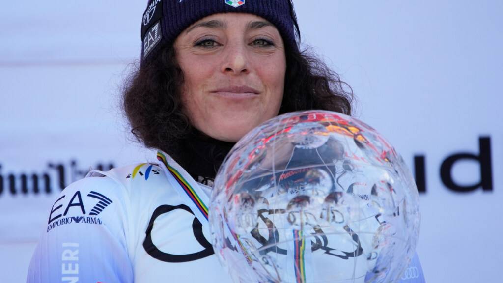 Federica Brignone erhält die Auszeichnung «Skieur d'Or»