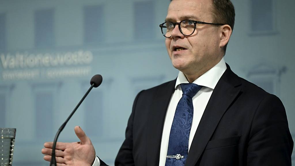 FILED - Der finnische Premierminister Petteri Orpo schließt weitere Grenzschließungen nicht aus. Photo: Emmi Korhonen/Lehtikuva/dpa