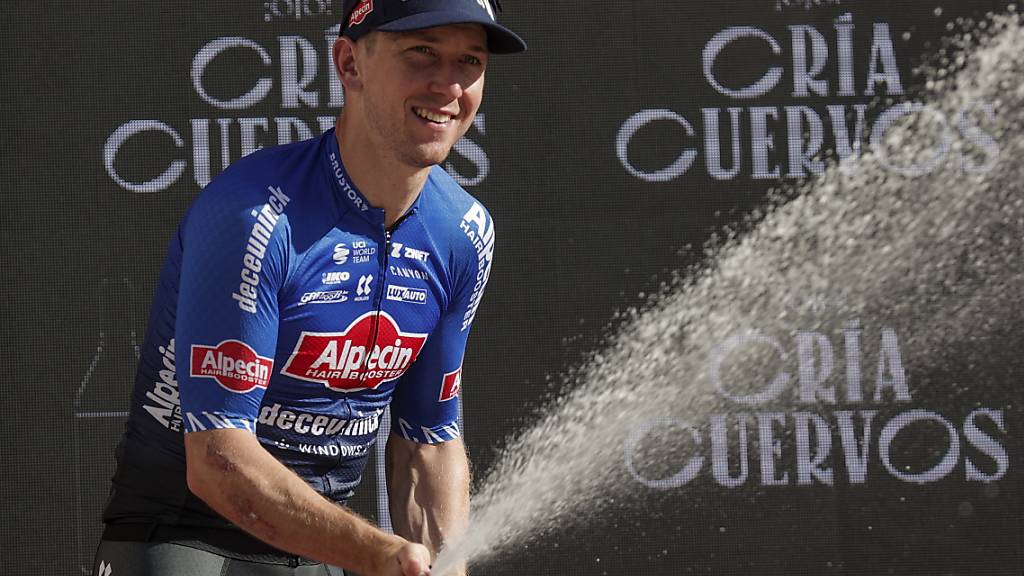 Der Australier Kaden Groves ist in Spanien in Sieger- und Feierlaune