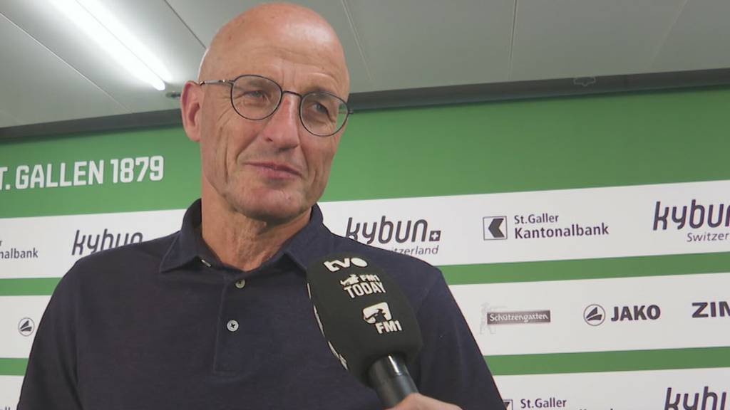 St.Gallen nur noch mit Aussenseiterchance auf Europa – Peter Zeidler im Gespräch