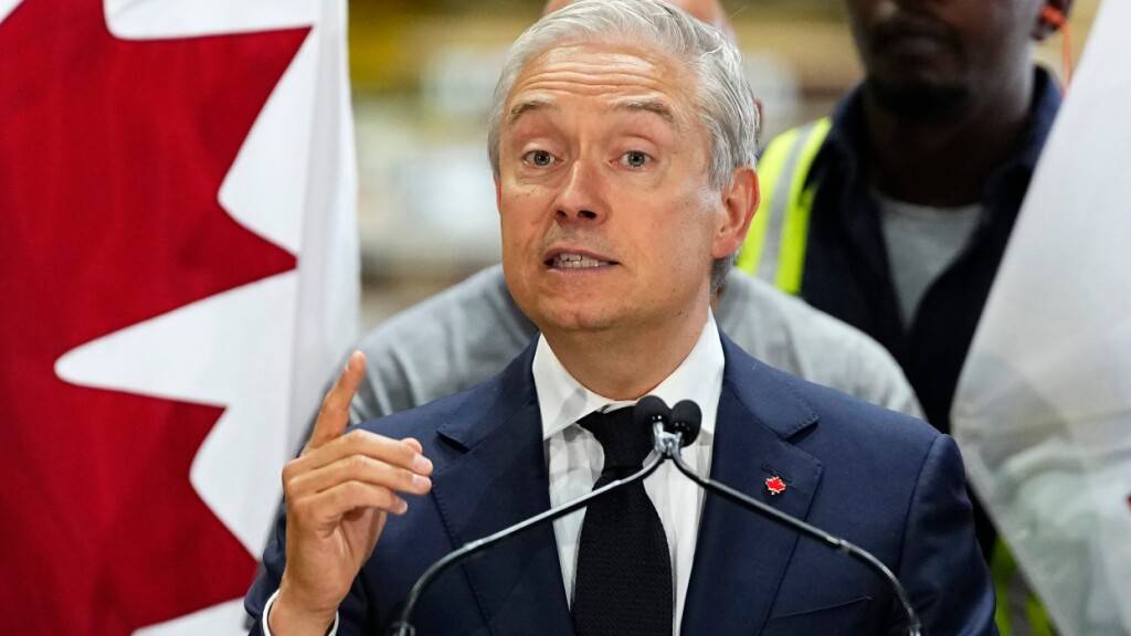 Kündigte am Dienstag Vergeltungszölle auf US-Importe an: der kanadische Finanzminister Francois-Philippe Champagne.