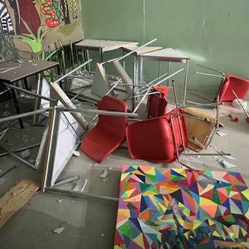 Jugendliche Vandalen richten in Steiner Schule Schaden von über 100'000 Franken an