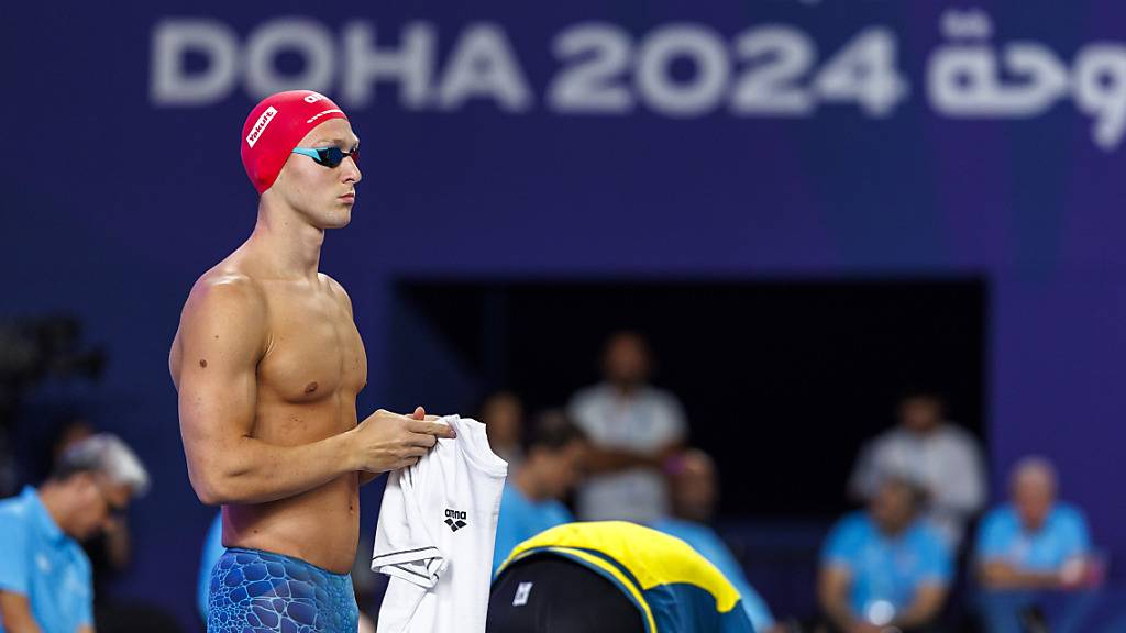 Antonio Djakovic verpasst den Final über 400 m Crawl deutlich