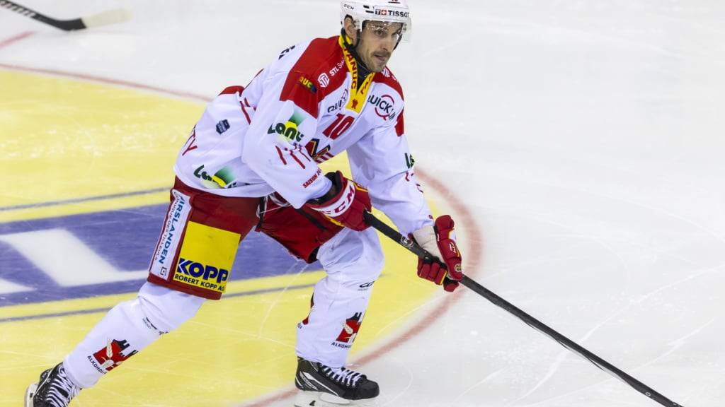 Der 35-jährige Luca Cunti hat noch nicht genug vom Eishockey
