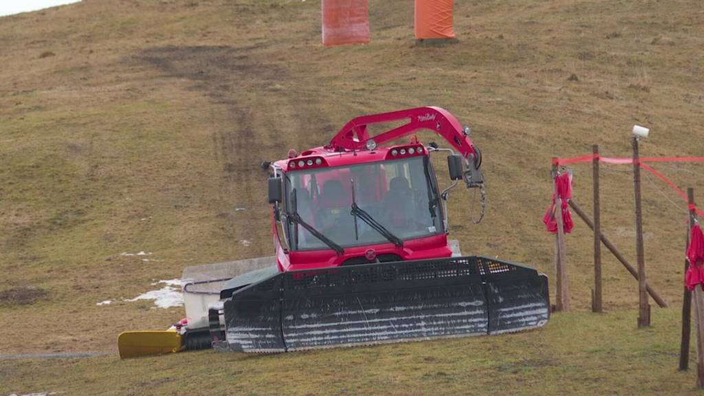 Schnee-Tristesse in den Flumserbergen