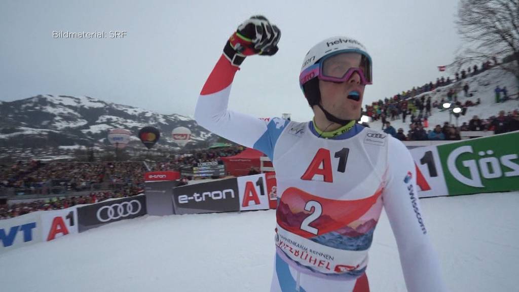 Sport: Daniel Yule gewinnt den Slalom in Kitzbühel