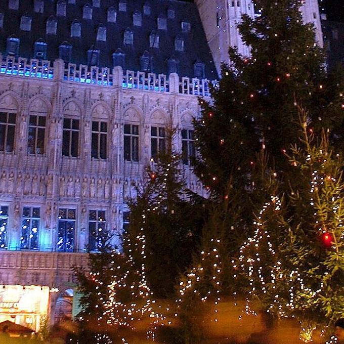 Windböe weht Tannenbaum um – Frau stirbt an belgischem Weihnachtsmarkt 