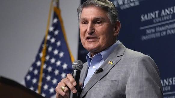 Joe Manchin schwamm in der demokratischen Partei oft gegen den Strom.