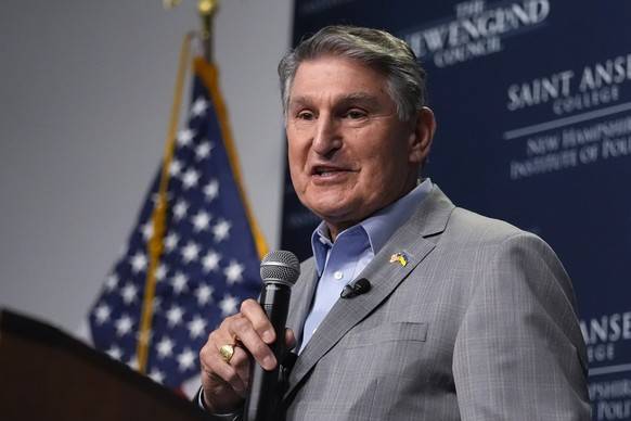 Joe Manchin schwamm in der demokratischen Partei oft gegen den Strom.