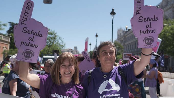 Tausende protestieren in Spanien gegen Prostitution