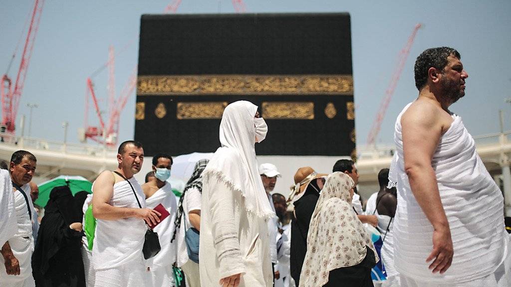 Dieses Jahr sollen keine iranische Pilger die schwarze Kaaba in Mekka umkreisen dürfen (Archiv)