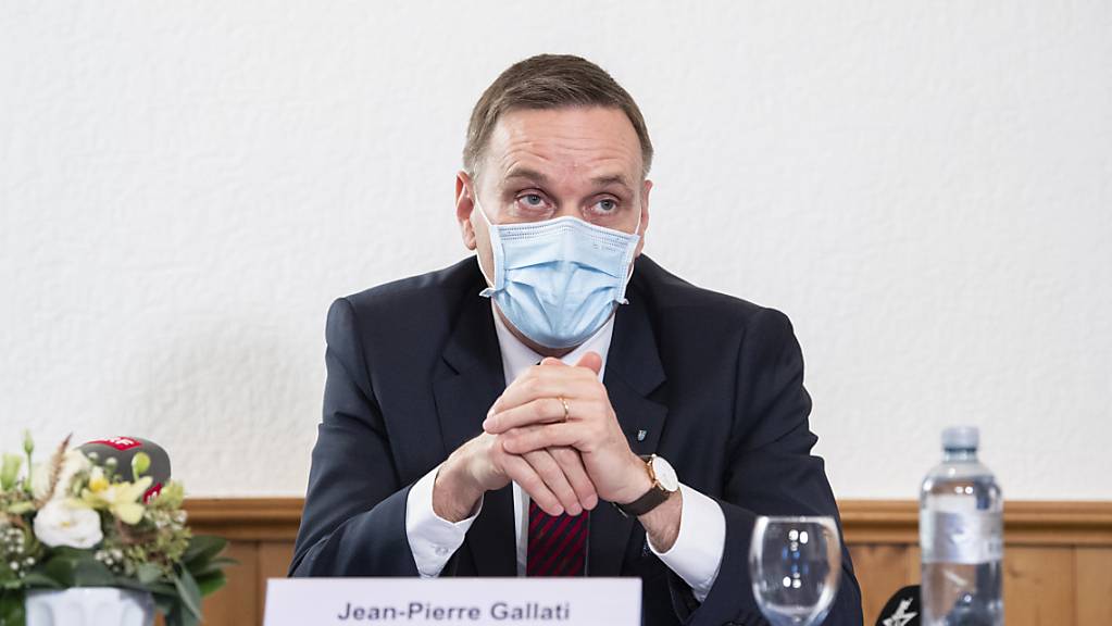 Der Aargauer Regierungsrat Jean-Pierre Gallati ist mit Vorschlägen des Bundes zum Covid-19-Zertifikat nicht einverstanden. (Archivbild)