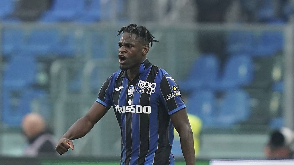 Duvan Zapata schoss für Atalanta Bergamo gegen Lazio Rom ein Tor - zum Sieg reichte es trotzdem nicht