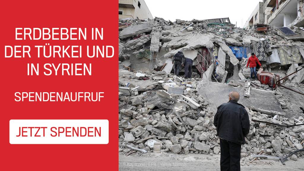 PilatusToday und Radio Pilatus rufen zu Spenden für die Türkei und Syrien auf PilatusToday