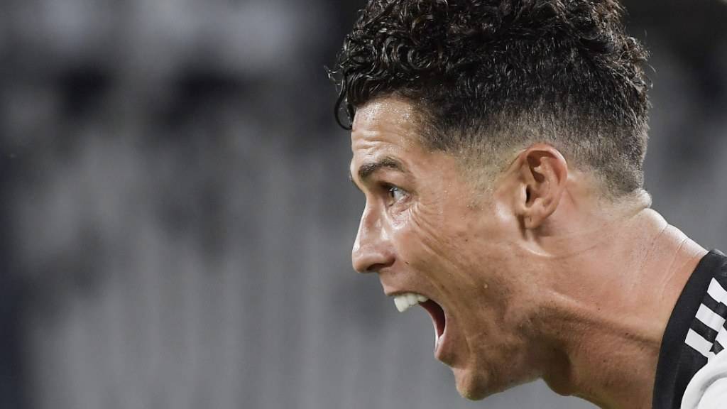 Cristiano Ronaldo beim Torjubel.