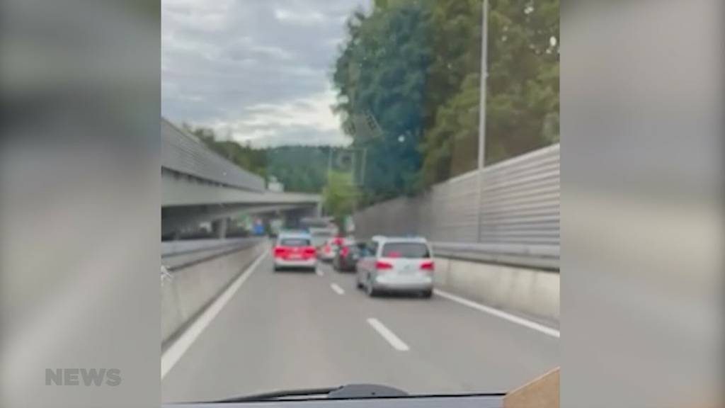 Verhaftung bei der Autobahnausfahrt Köniz