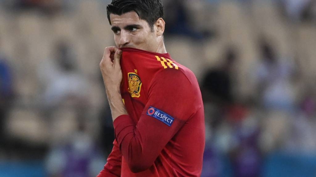 Alvaro Morata musste sich gegen Schweden Pfiffe der eigenen Fans anhören