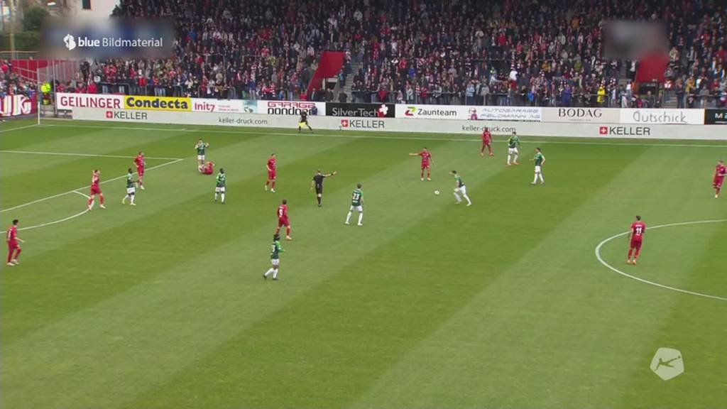 Blitz-Rot besiegelt FCSG-Pleite